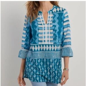 NWOT Soft Surroundings Lusi Tunic Top Size Small